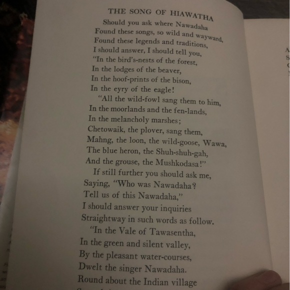 The Song of Hiawatha by Henry Wadsworth Longfellow - a story of an Indian hero - Picture 6 of 10
